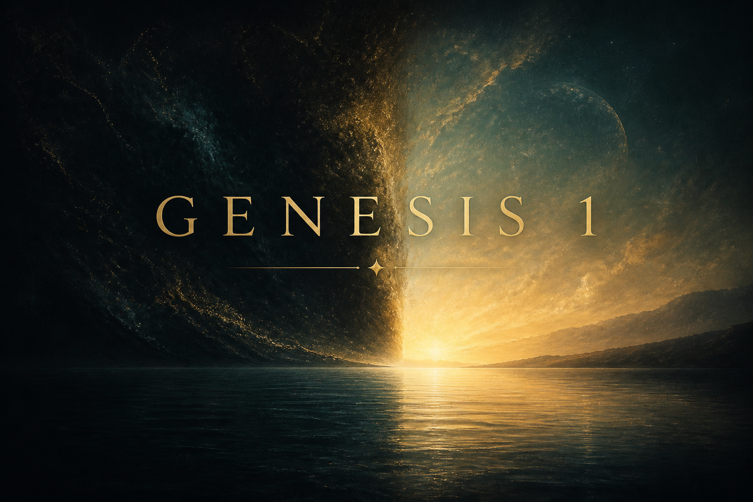 Cover art for Genesis 1